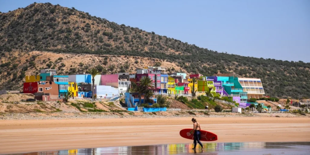 surf board in tamraght