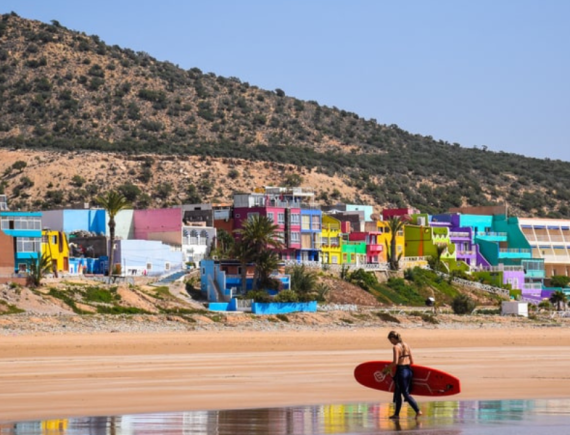 surf board in tamraght
